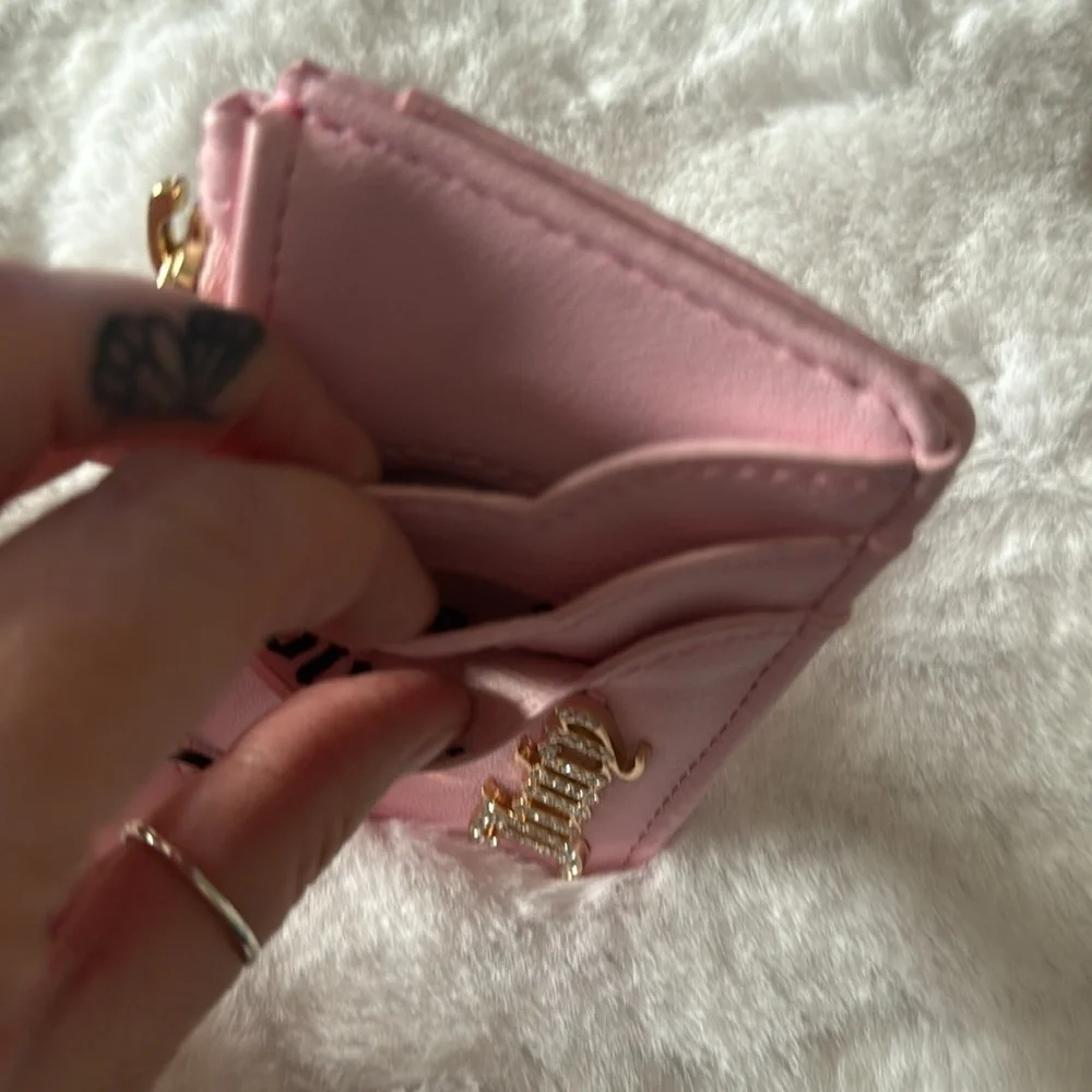 💖💖Juicy Couture  starstruck elongated Light Pink Card Holder 💖💖